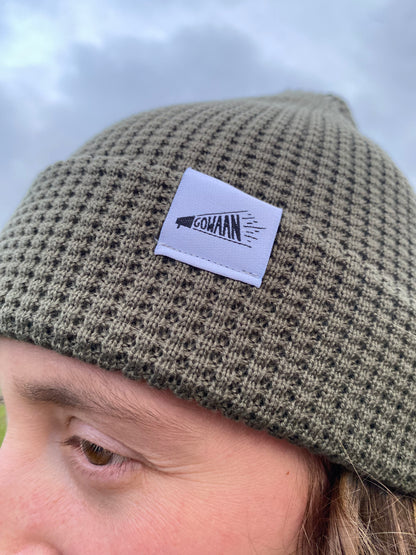 Organic Waffle Beanie