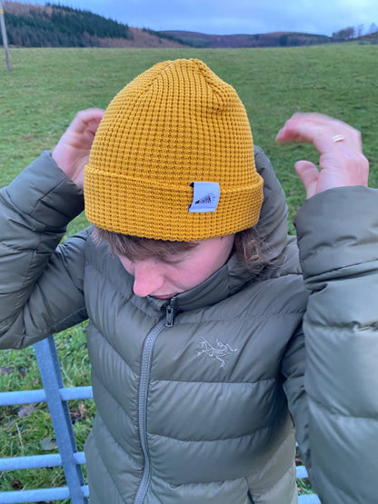 Organic Waffle Beanie